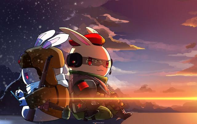 泡泡泥简单可爱小动物兔子，我喜欢的小动物小兔子