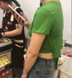 多玩图库爆笑gif，爆笑办公室羊公子 要不要挑战